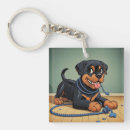 Search for rottweiler key rings Cute