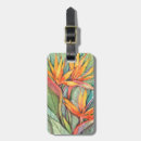 Search for tropical luggage tags Birds of paradise