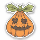 Search for pumpkin character stickers Halloween