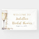 Search for bridal shower banners Pearls and prosecco