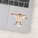 Search for looney tunes character stickers Tasmanian devil