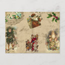 Search for victorian christmas postcards Santa