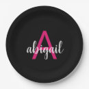 Search for monogram plates Girly