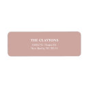 Search for rose return address labels Modern