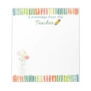 Search for message pad Teacher