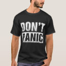 Search for funny panic clothing Retro