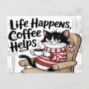 Search for funny coffee quotes postcards Animal