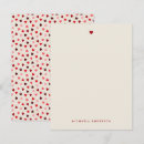 Search for red heart note cards Elegant