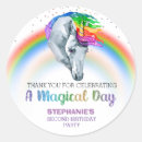 Search for magical unicorn glitter stickers Watercolor