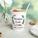Search for adventure awaits paper cups Modern