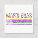 Search for mardi gras business cards Louisiana