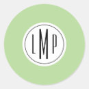 Search for 3 letter monogram stickers Three