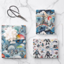 Search for robot wrapping paper Retro