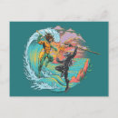 Search for atlantis horizontal postcards Super hero