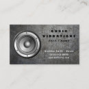 Search for audio speaker business cards Music