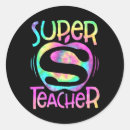 Search for teacher apple stickers Funny