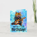 Search for funny guitar birthday cards Rockstar