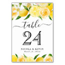 Search for lemon table cards Elegant
