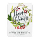 Search for corporate holiday magnets Elegant