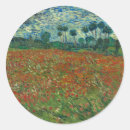 Search for field poppies stickers Field of flowers