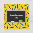 Search for crayon business cards Tutor