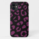 Search for purple leopard iphone cases Black