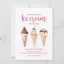 Search for ice cream cone invitations Dessert