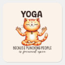 Search for funny yoga stickers Meditation