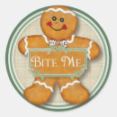 Search for funny gingerbread stickers Humour