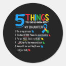 Search for autism daughter stickers Disability