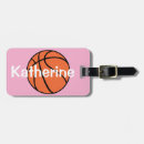 Search for basketball luggage tags Cute