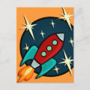 Search for rocket ship postcards Space