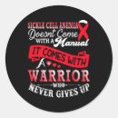 Search for red awareness stickers Support