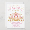 Search for princess 7th birthday invitations Party