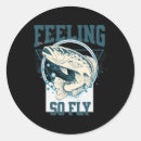 Search for funny fishing stickers Trout