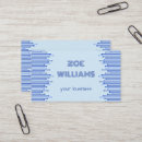 Search for blue pattern business cards Minimalist