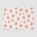 Search for maple leaf tissue paper Orange