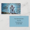 Search for lighthouse business cards Sea