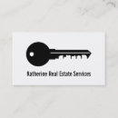 Search for house key real estate business cards Modern
