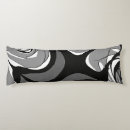 Search for black silver swirls cushions Black and white