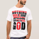 Search for impossible is nothing tshirts Quote