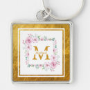 Search for initial m key rings Floral