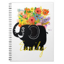 Search for elephant notebooks Flowers