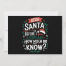 Search for dear santa explain cards Matching