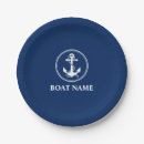 Search for anchor paper plates Boat
