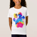 Search for pawprints tshirts Colourful