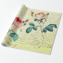 Search for french script wrapping paper Calligraphy