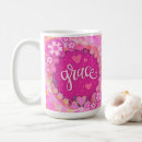 Search for words of inspiration mugs Pink