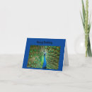 Search for peacock birthday cards Blue