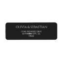 Search for traditional return address labels Minimalist